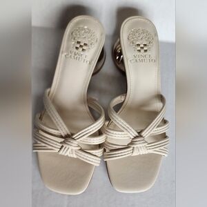 Vince Camuto Cream Women's Sandals